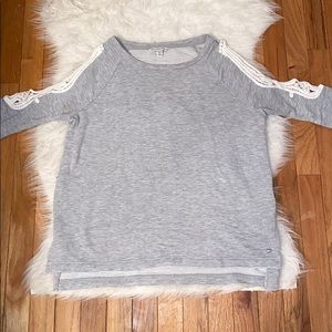 American Eagle Shoulder Cut Out Sweater